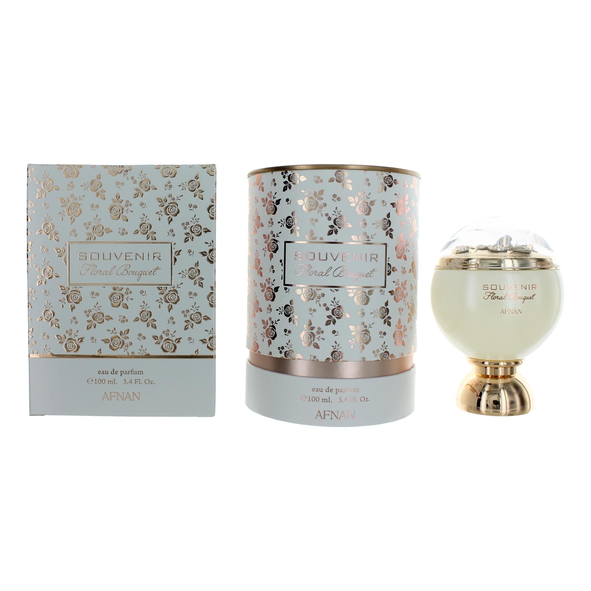 Photo of Souvenir Floral Bouquet by Afnan, 3.4 oz EDP Spray for Women